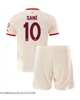 Bayern Munich Leroy Sane #10 Maglia Gara Terza Repliche 2024-25 Bambino